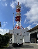 某携帯キャリア基地局車
